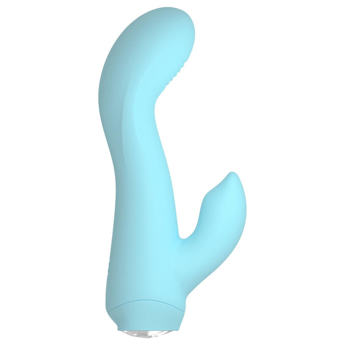 Mini-Vibrator 13.7 cm – wiederaufladbar, hellblau | Cuties