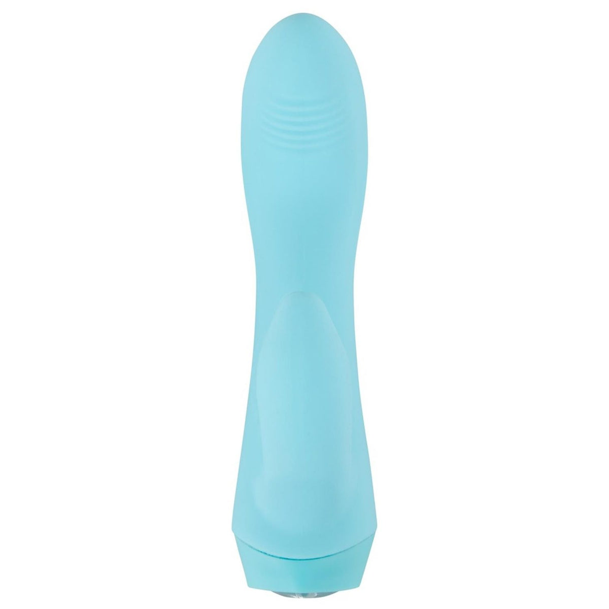 Mini-Vibrator 13.7 cm – wiederaufladbar, hellblau | Cuties