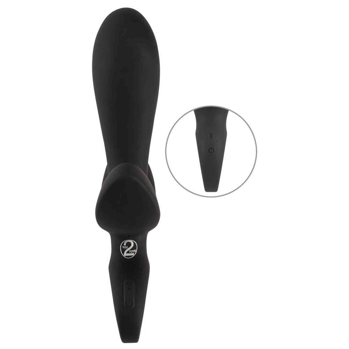 Spezial-Vibrator Triple 10 Funktionen – wiederaufladbar, aufblasbar, schwarz | Eternal