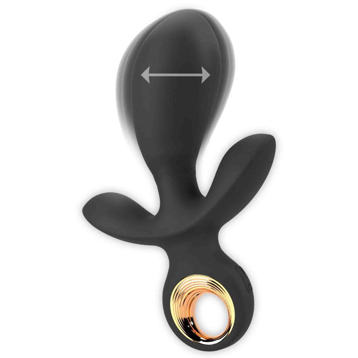Spezial-Vibrator Triple 10 Funktionen – wiederaufladbar, aufblasbar, schwarz | Eternal