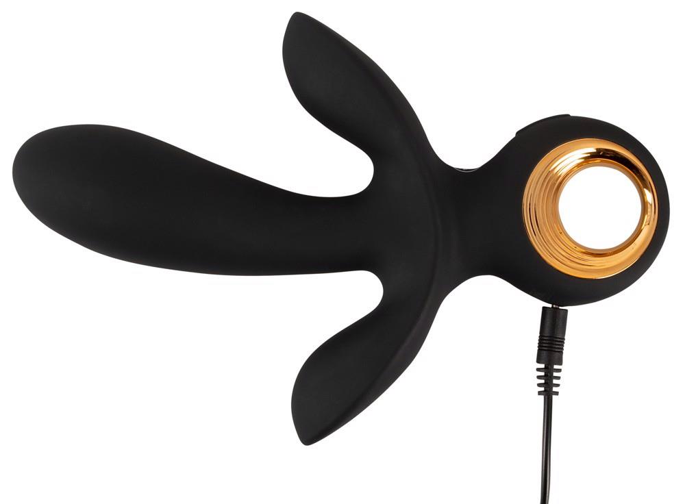 Spezial-Vibrator Triple 10 Funktionen – wiederaufladbar, aufblasbar, schwarz | Eternal