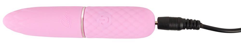 Mini vibromasseur 10.5 cm – rechargeable, rose | Cuties