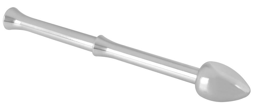 Prostate massager Prostata Milking Stick 10 functions – rechargeable, silver | Rebel