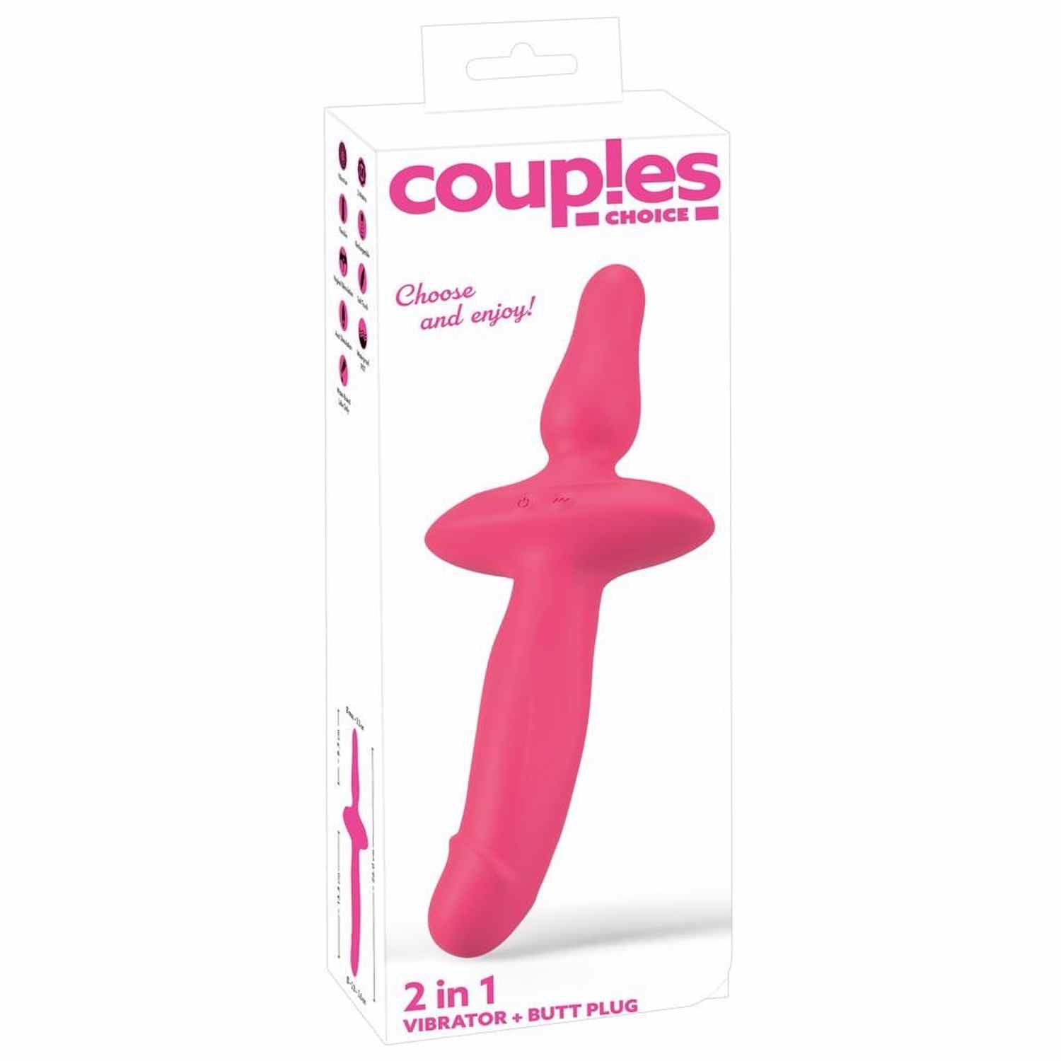Vibrateur 2-en-1 Couples Choice