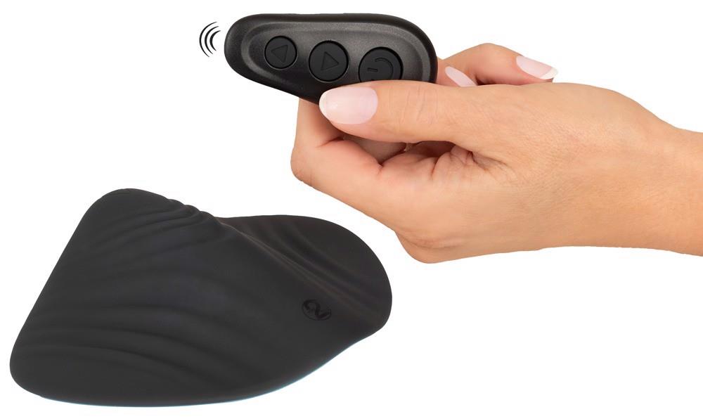 Stimolatore clitorideo 10 funzioni – con telecomando, nero | Couples Choice