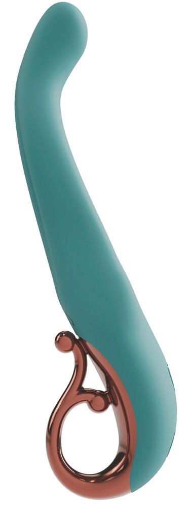 Special vibrator Magician 16 functions – rechargeable, turquoise