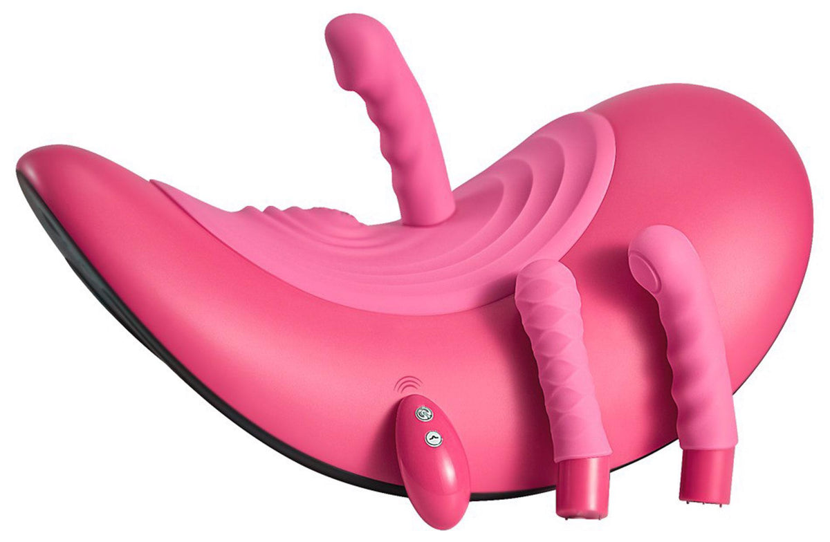 Estimulador de clitóris Ride 13 funções – rosa | vibepad