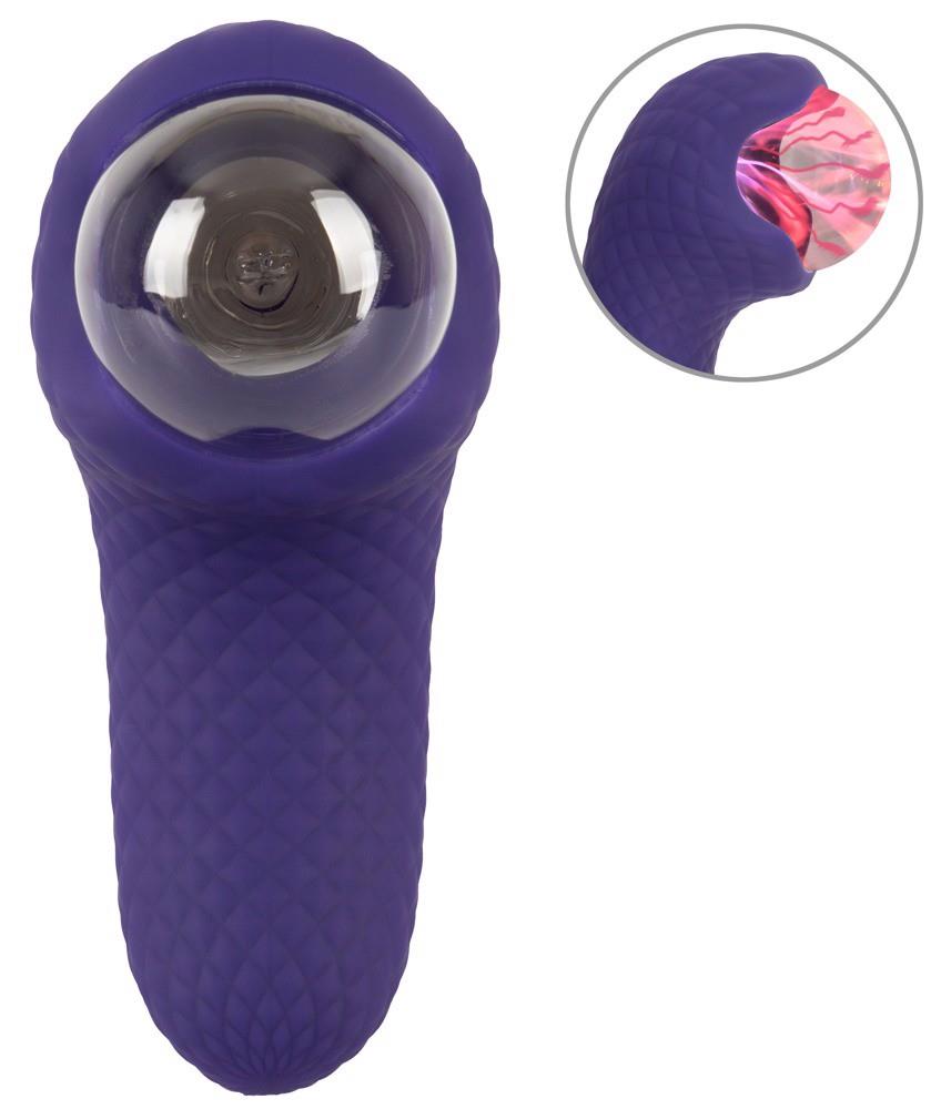 Vibromasseur classique Zanto Plasma 10 fonctions – rechargeable, bleu | beau coeur
