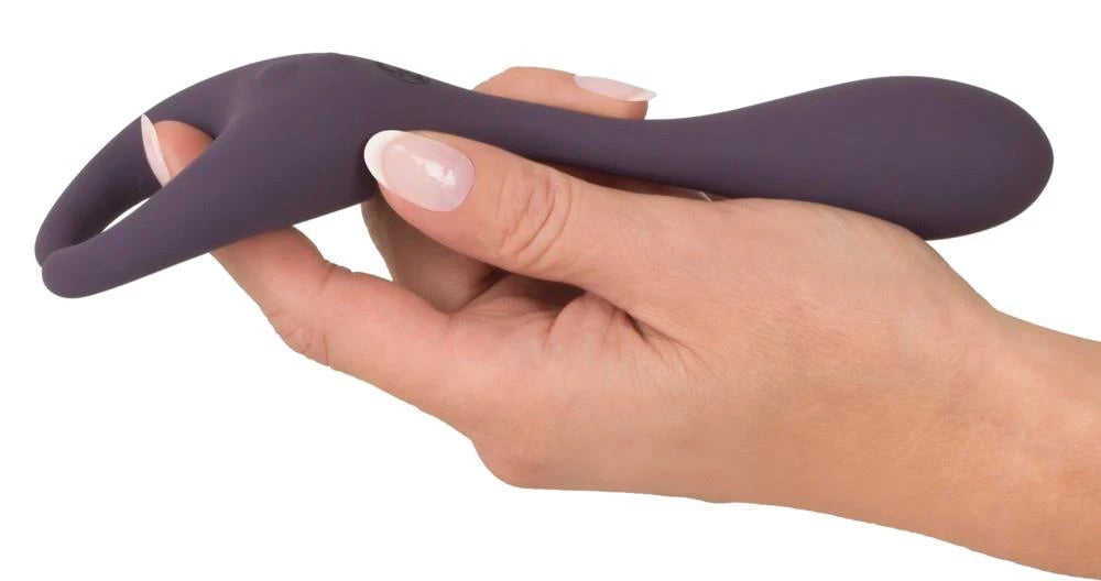 Vibratore speciale Controlled Couple's 10 funzioni – con telecomando, viola | Couples Choice
