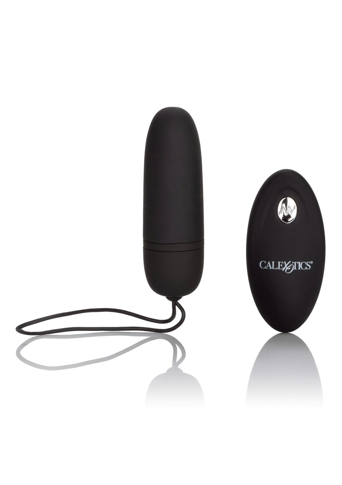 Balle vibrante à distance en silicone noir