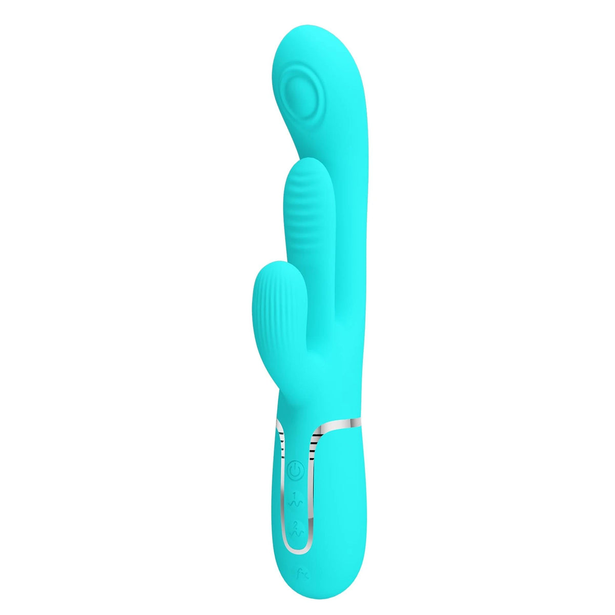 Vibrador rabbit Twinkled Tenderness 7 thumping 7 funções – azul claro | Pretty Love