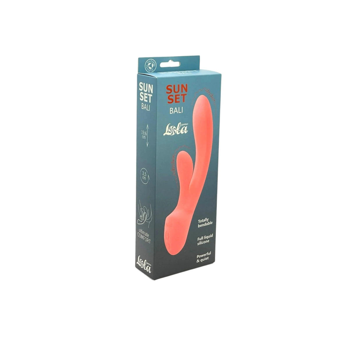 Rabbit-Vibrator Bali Sunset 12 Funktionen – wiederaufladbar, orange