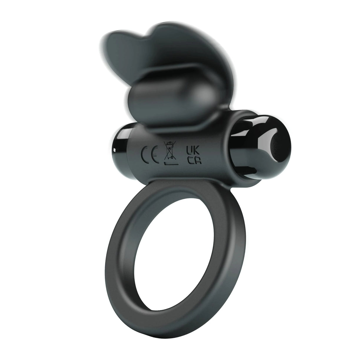 Anillo para el pene Vibrant Debonaire 10 funciones – vibrador, negro | Pretty Love