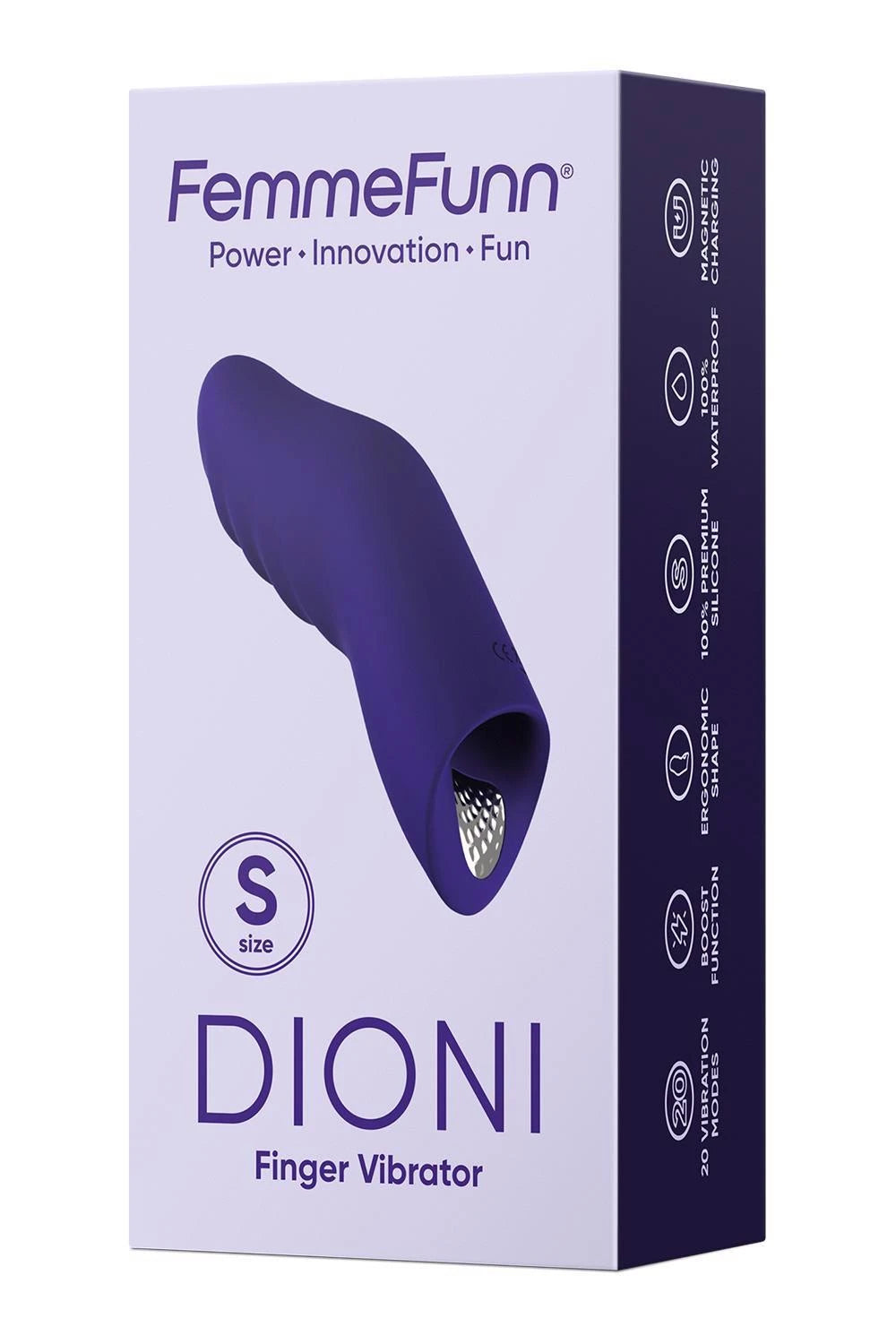 Vibratore da dito 20 funzioni – viola 35-860160 | FemmeFunn