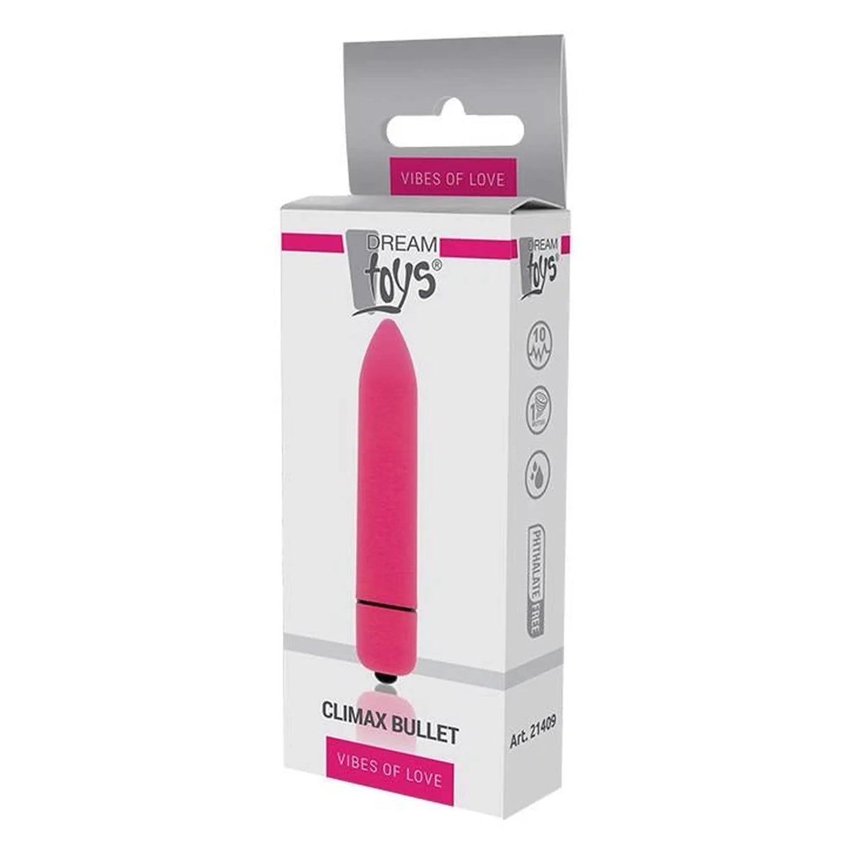 Vibratore bullet Climax PIN 10 funzioni | Dream Toys