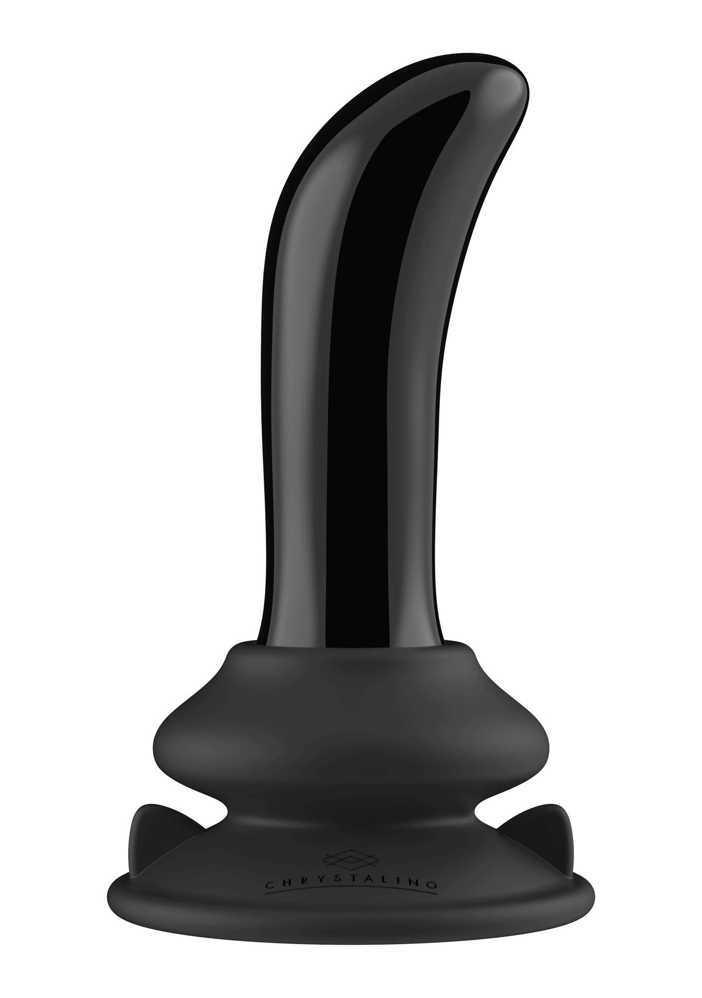 Prickly - Smooth Glass G-Spot Vibrator with Remote Control