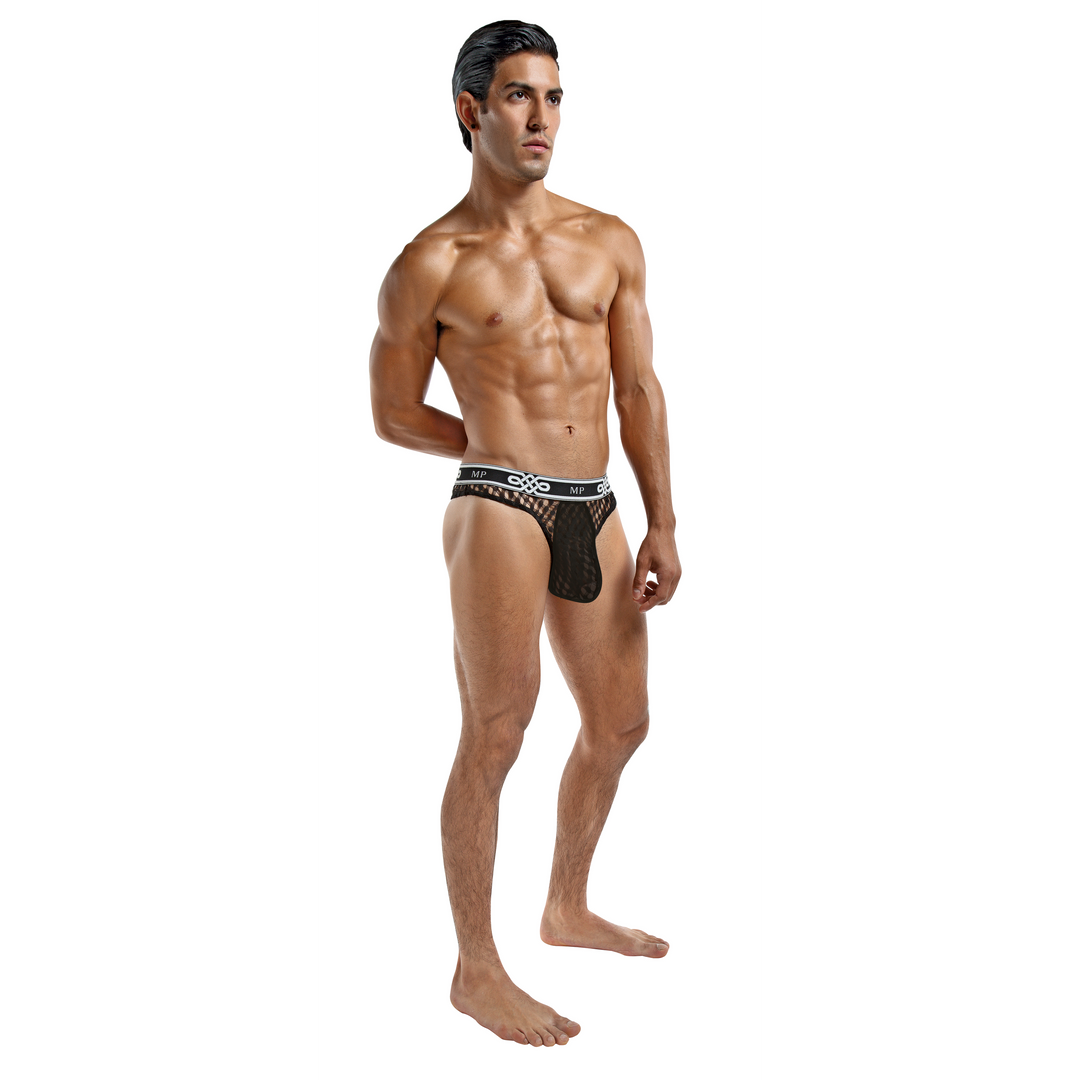 Perizoma uomo Rise – nero 438223BKLX | Male Power