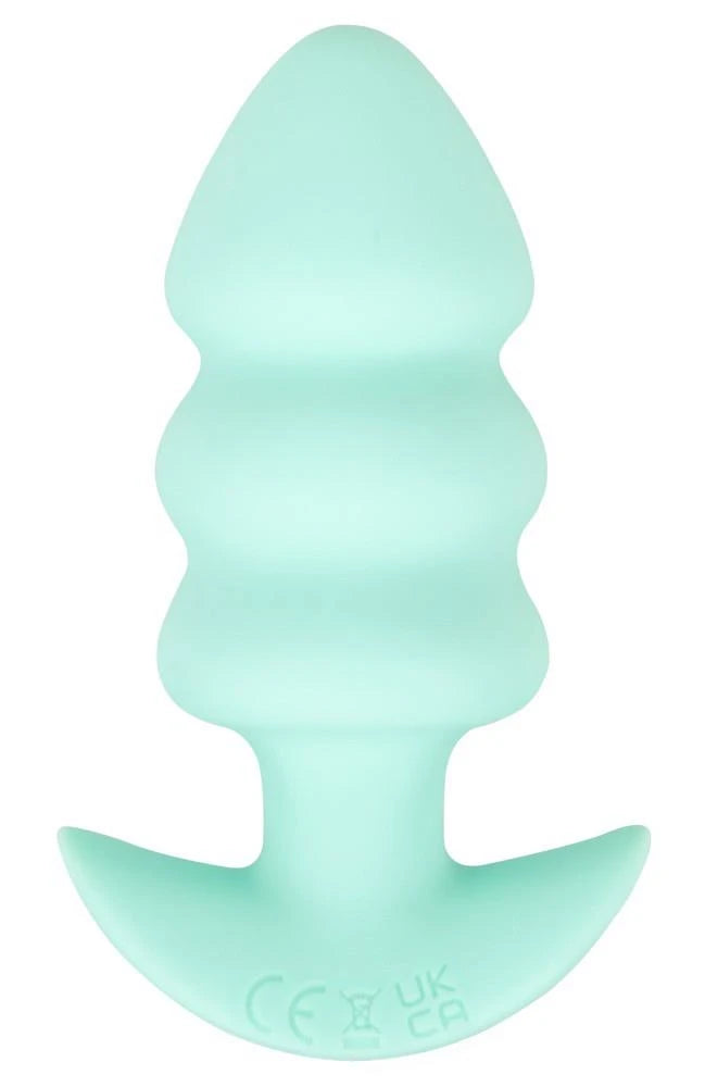 Plug anal 7 fonctions – vibrant, rechargeable, turquoise | Cuties