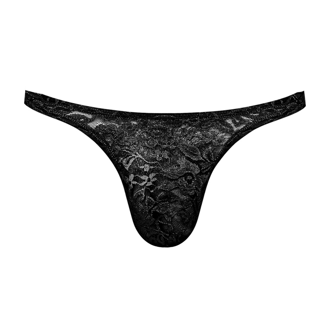 Férfi tanga Bong – fekete 442162BKLX | Male Power