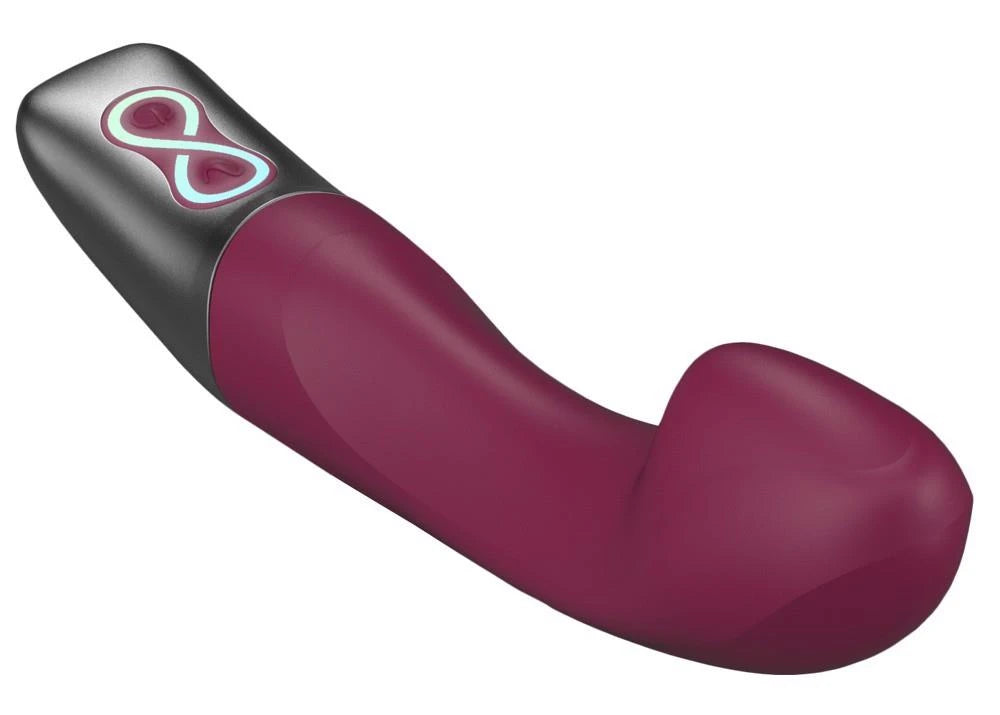 Vibromasseur point G Titanz Rubine 10 fonctions – rechargeable, rouge | Excellent Power