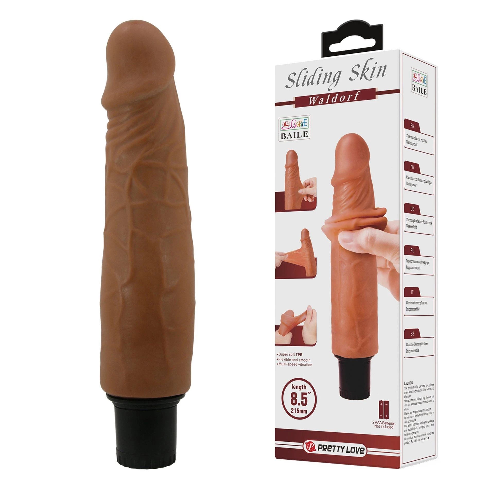 BAILE - Waldorf, 8.5"(215mm) Peau Coulissante, Vibration