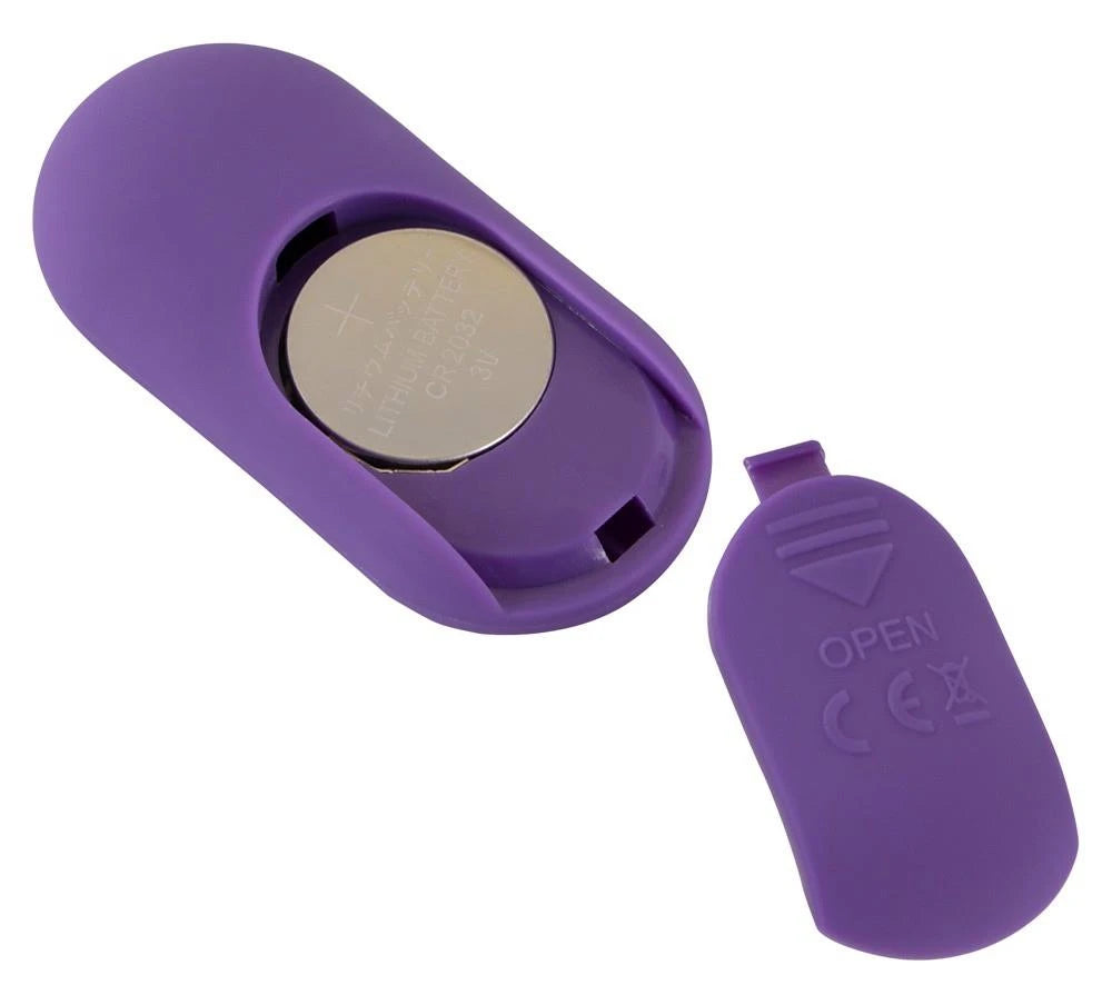 Csikló stimulátor 8.8 cm – távirányítós, lila | Sweet Smile