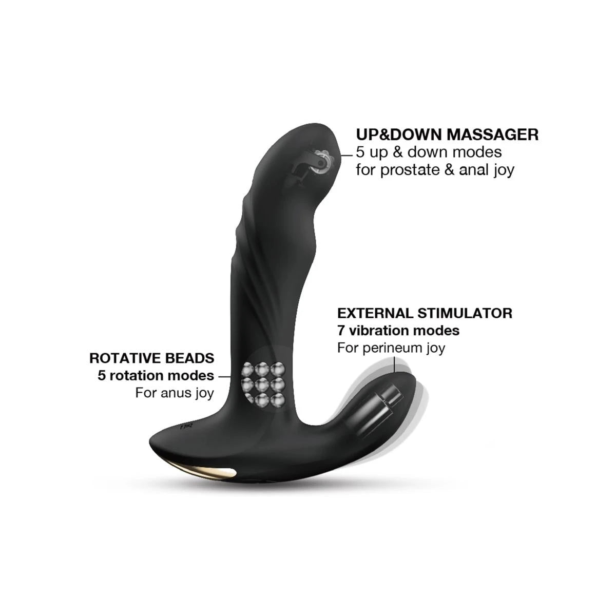 DVD 5 funções – com controlo remoto, recarregável | Dorcel