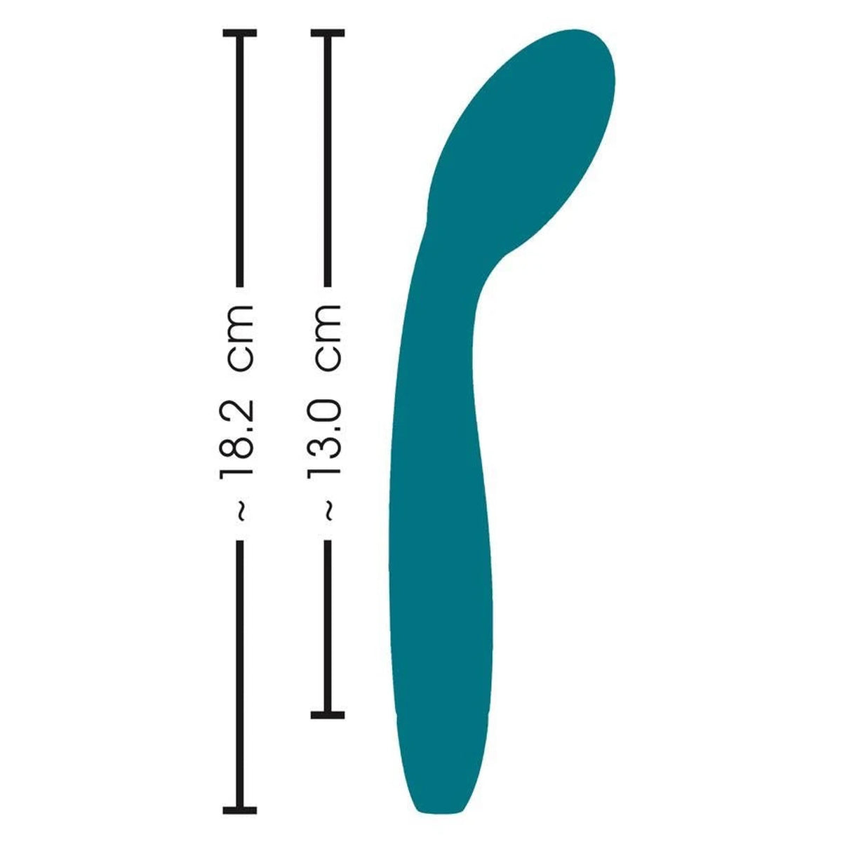 G-Punkt-Vibrator Nodding Head 10 Funktionen – wiederaufladbar, blau | Sweet Smile