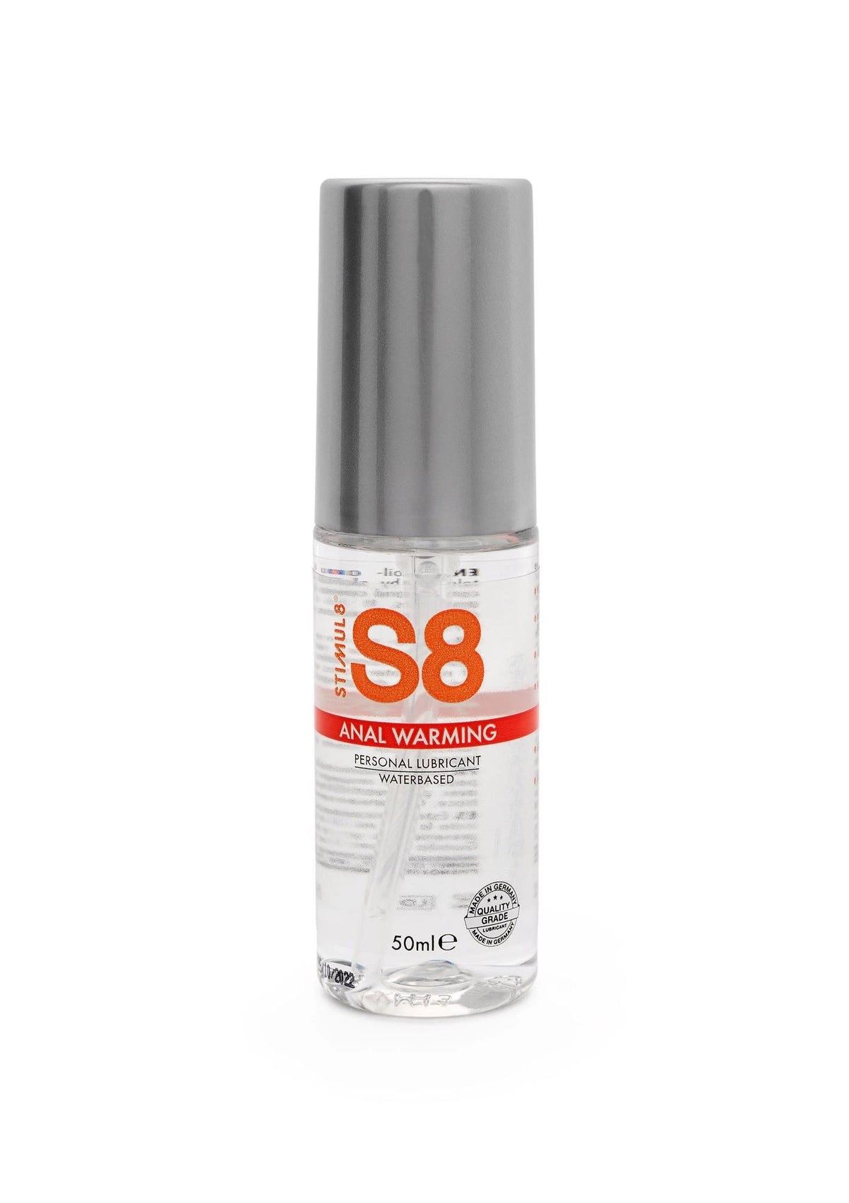 Lubrificante S8 WB 50 ml – anal, com aquecimento
