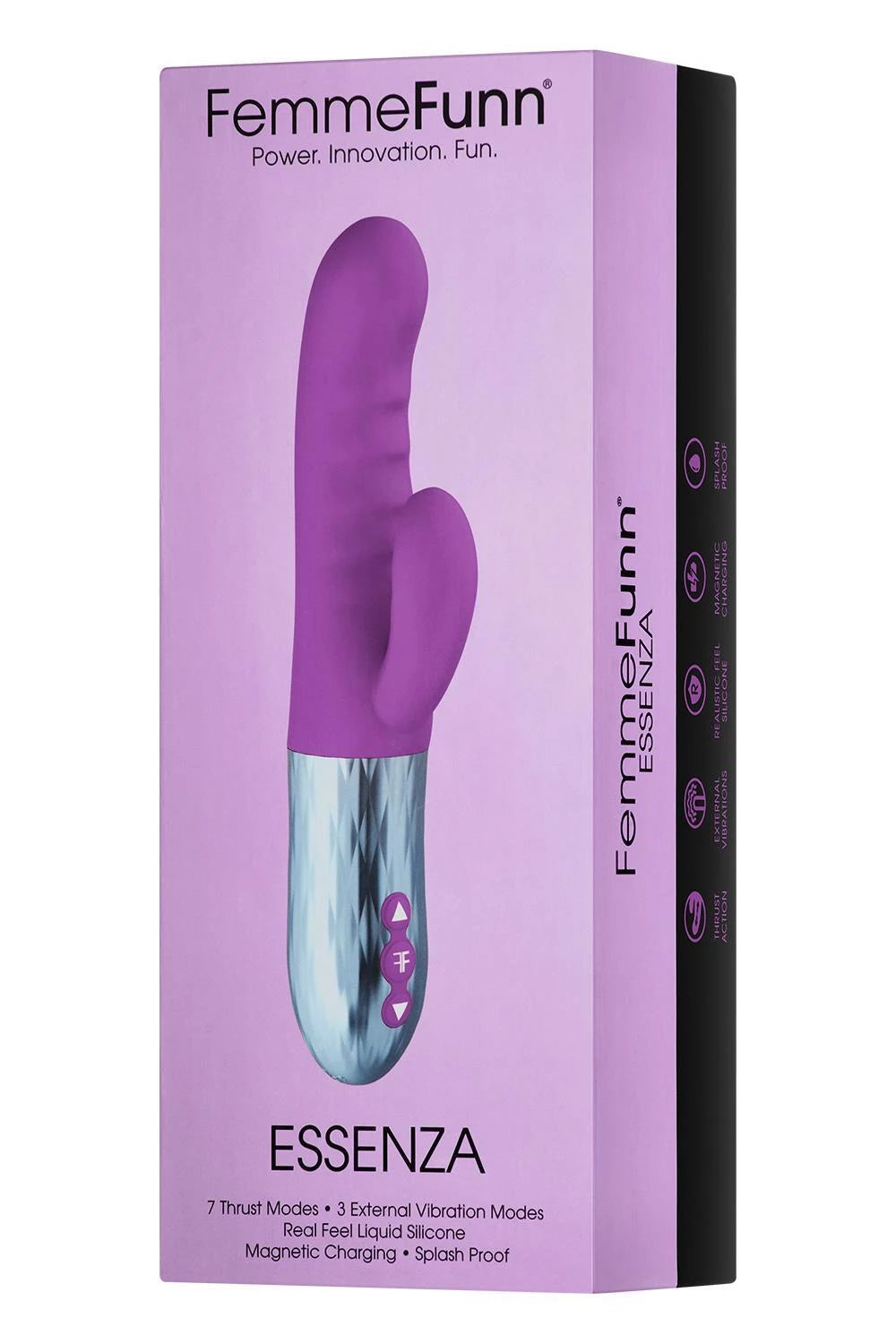 Vibrador rabbit Essenza – roxo | FemmeFunn
