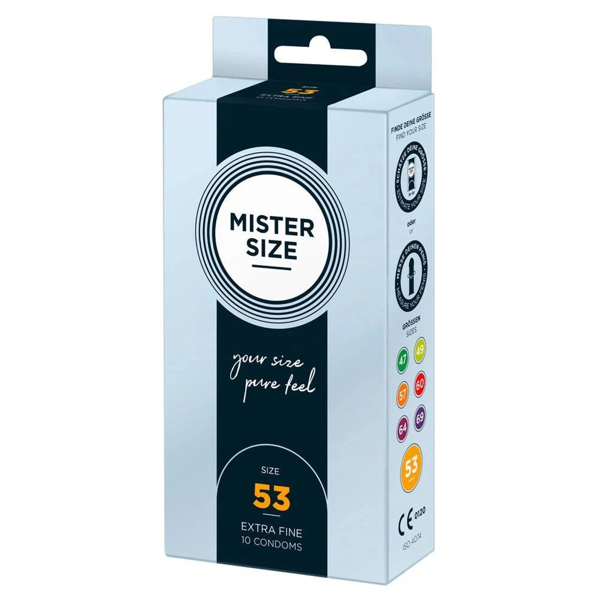 Préservatifs – végan 18.5 cm | Mister Size