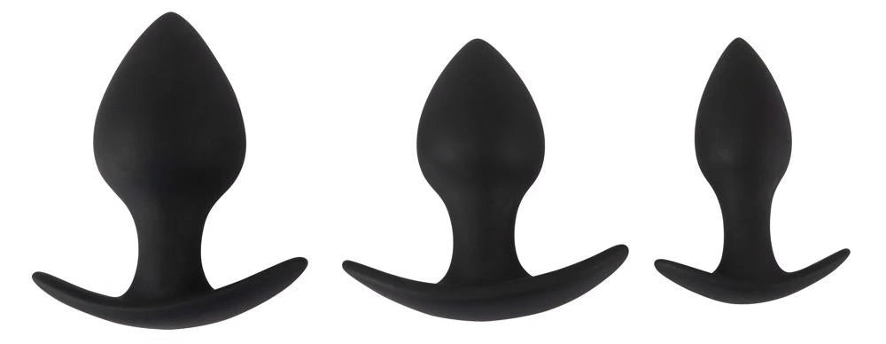 Butt plug Trainer 8.5 cm – black | Black Velvets