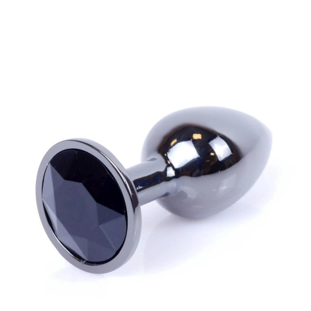 Butt plug – jewelled, black 64-00029ML | MyLove Toys