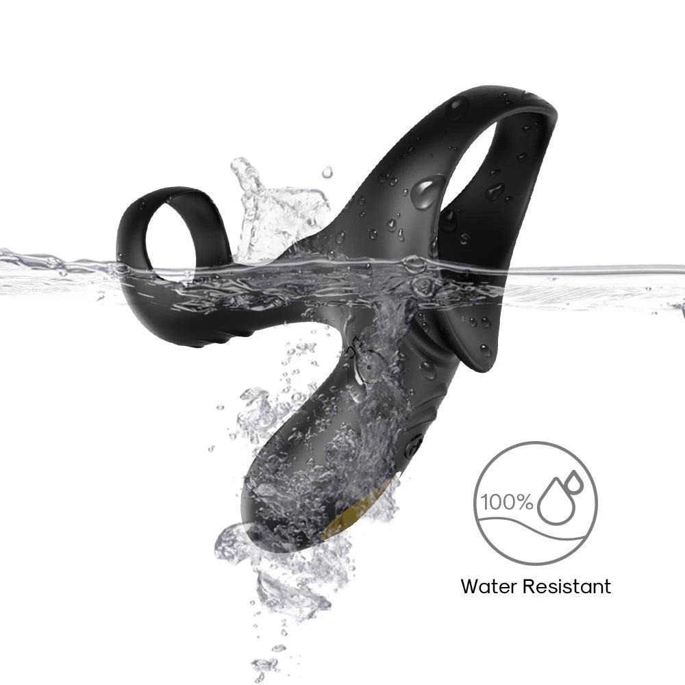 Cock ring Ranger 9 functions – rechargeable, vibrating, black 52-00036-1 | Favorites
