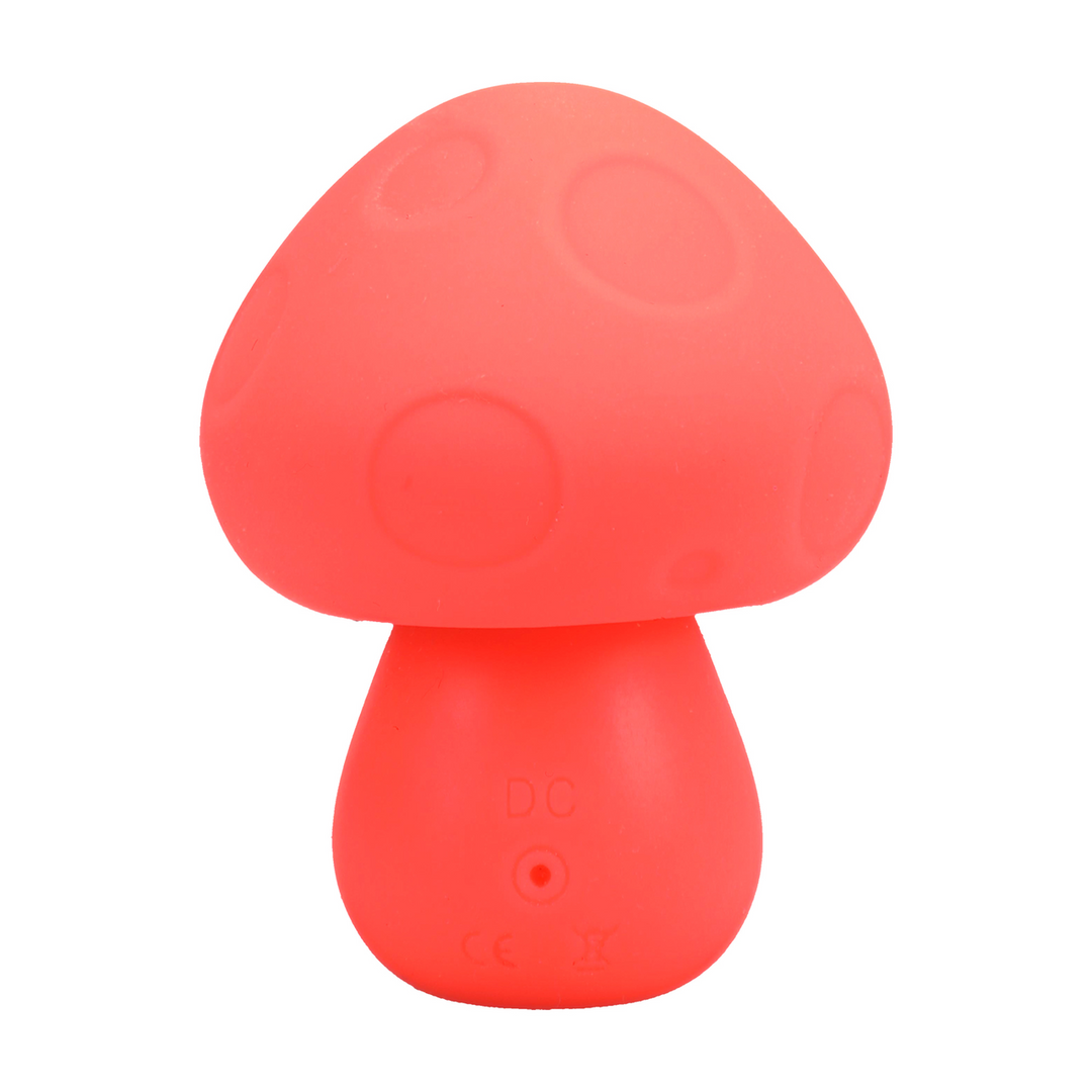 Vibromasseur rechargeable en silicone Mushroom Vibe - Pêche