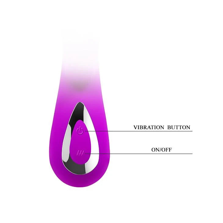 Vibratore punto G Honey 10 funzioni – ricaricabile, fucsia | Pretty Love
