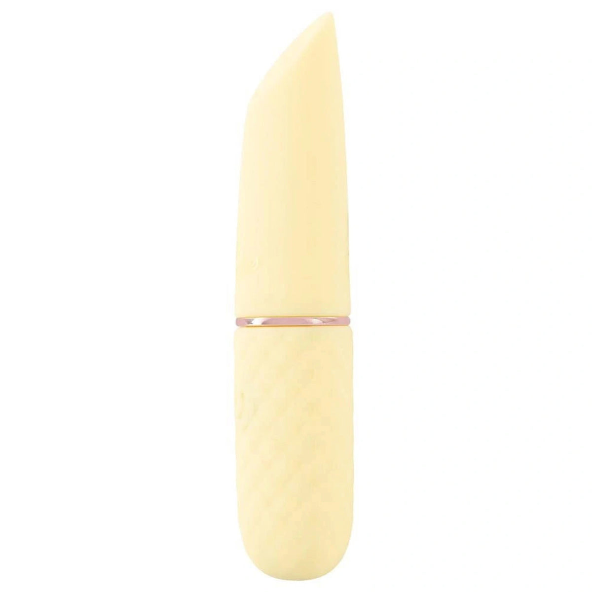 Mini vibratore 10.5 cm – ricaricabile, giallo | Cuties