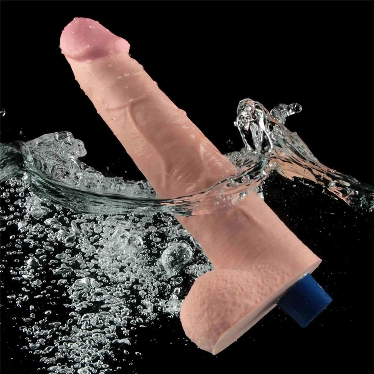 Gode Softee 10 fonctions – rechargeable, vibrant, nude 10-LV330214 | Lovetoy