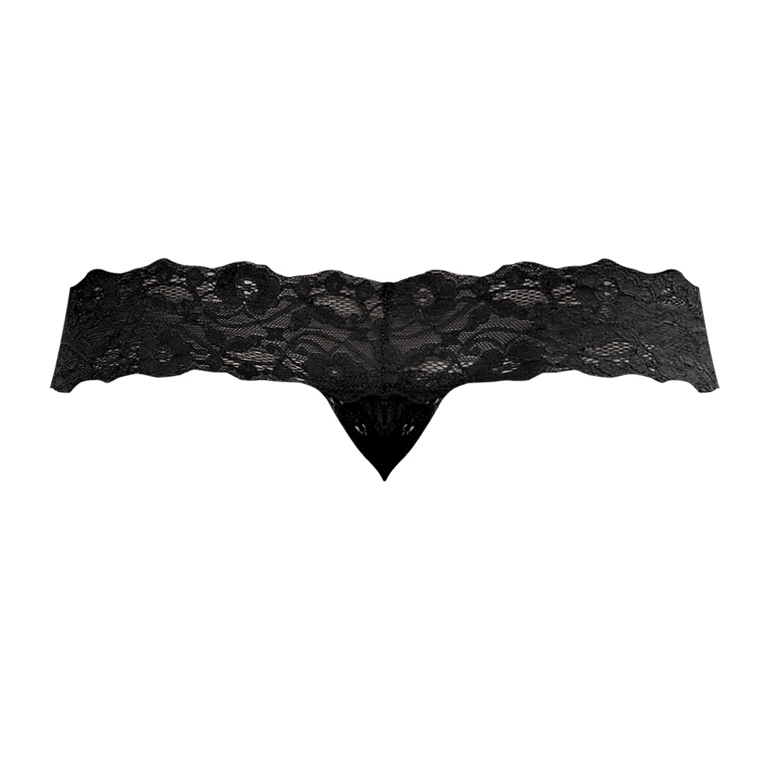 Férfi tanga Micro Pinch – fekete 465178BKLX | Male Power
