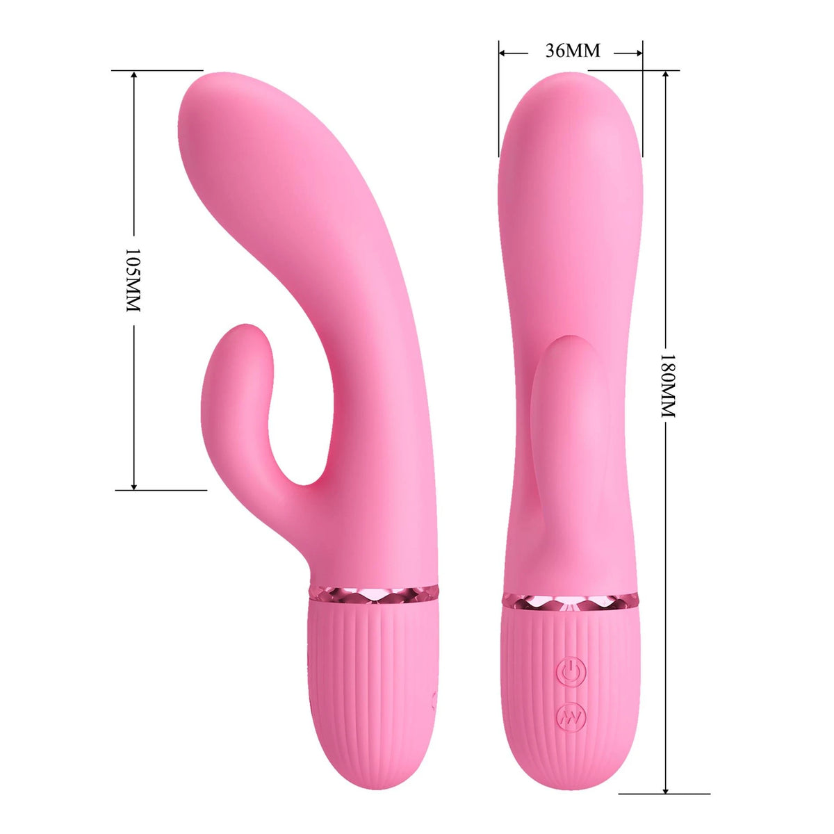 Vibratore rabbit Marski 10 funzioni | Pretty Love