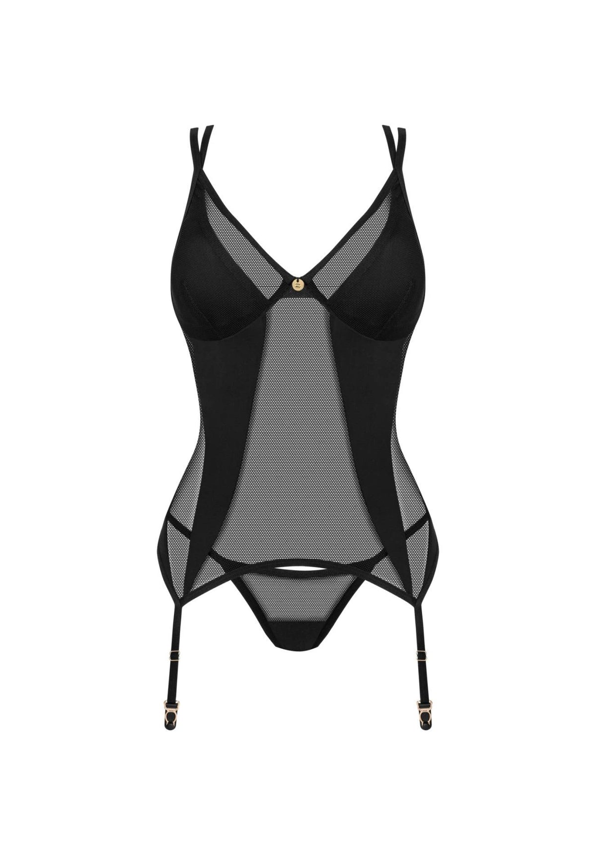 Ensemble de lingerie Nesari – noir 26204991141 | Obsessive