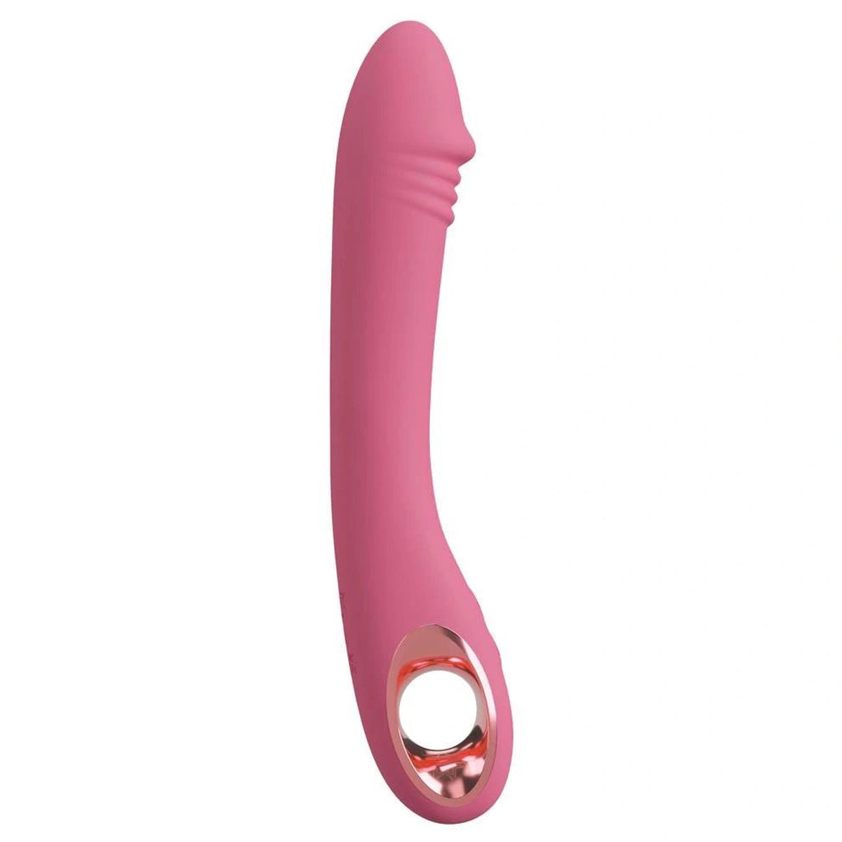 Vibromasseur point G 21.4 cm – rechargeable, rose
