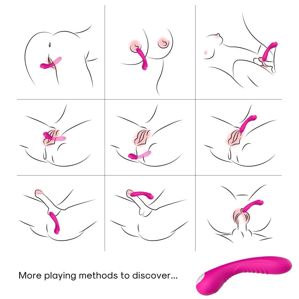 Vibratore punto G Legend 9 funzioni – ricaricabile, fucsia | Favorites