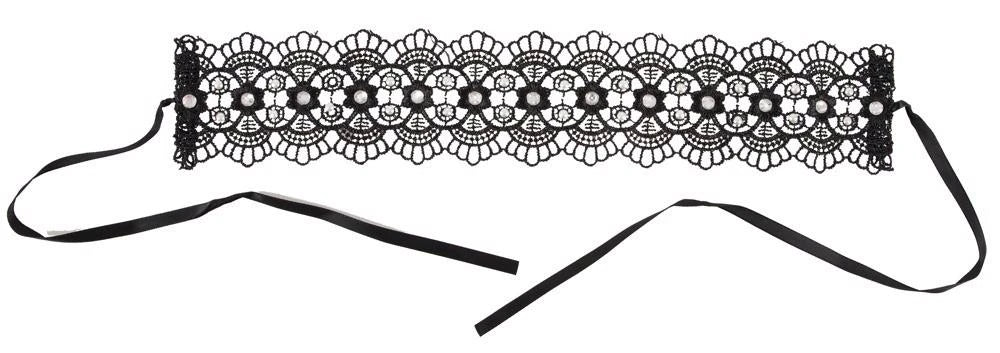 Entrave bondage Choker – noire 24501861001 | Cottelli ACCESSOIRES