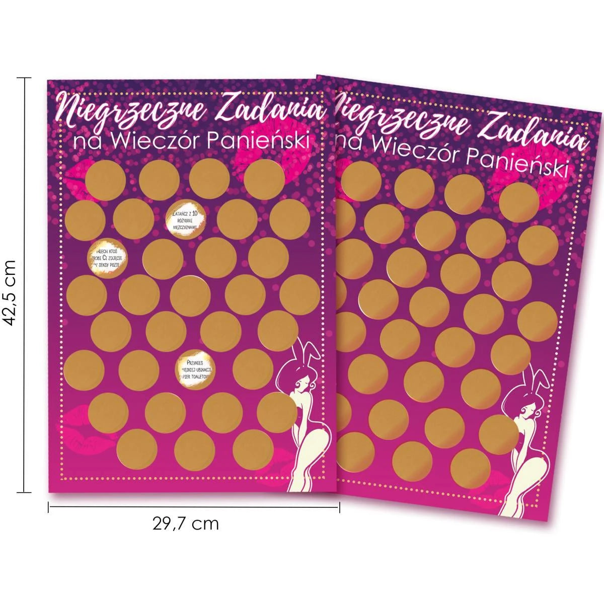 Erotikspiel Plakat zdrapka zadaniami | PropaGanda