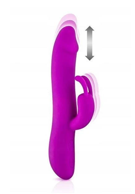 Rabbit-Vibrator Motion 7 Funktionen – wiederaufladbar, fuchsia | Pretty Love