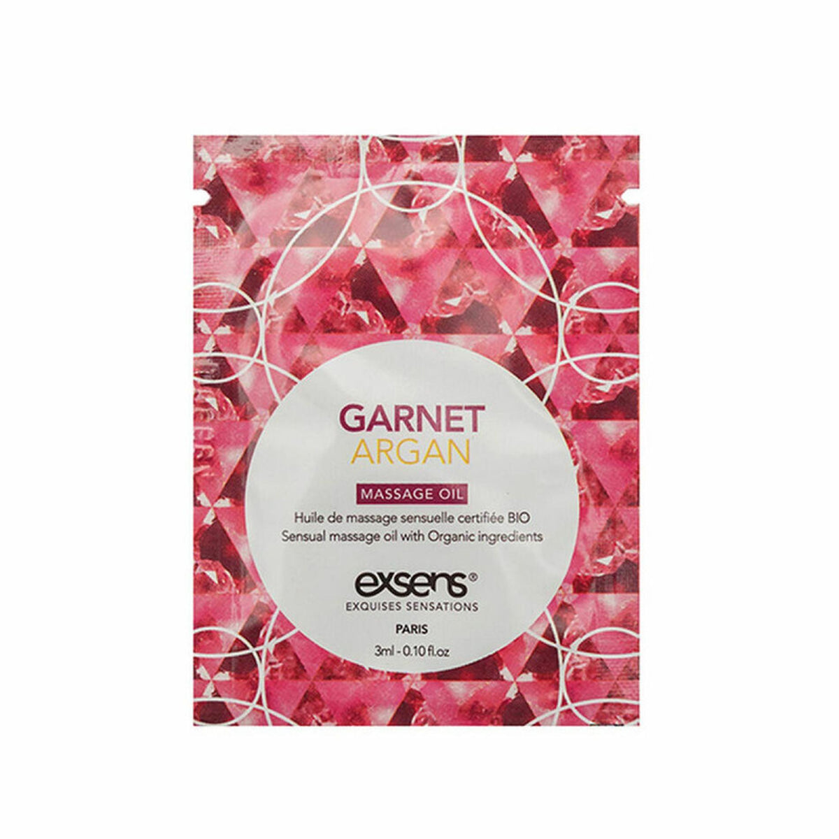Producto de masaje Garnet Argan Organic stones szt 3 ml | Exsens