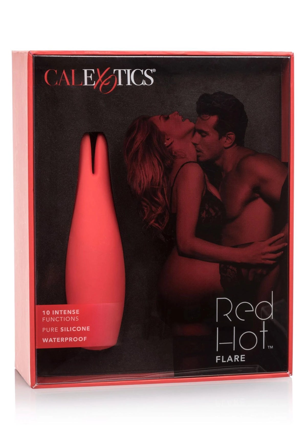 Stimolatore clitorideo Flare – rosso | Calexotics
