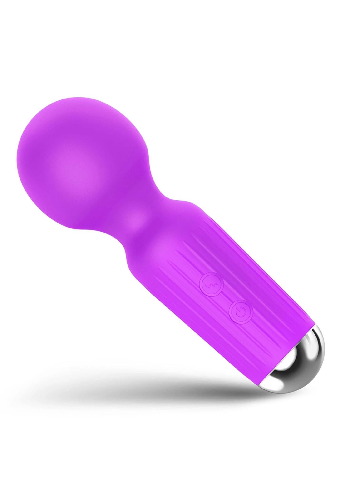Stymulator-Mini-Masager USB Rechargeable 20 Fonctions - Violet