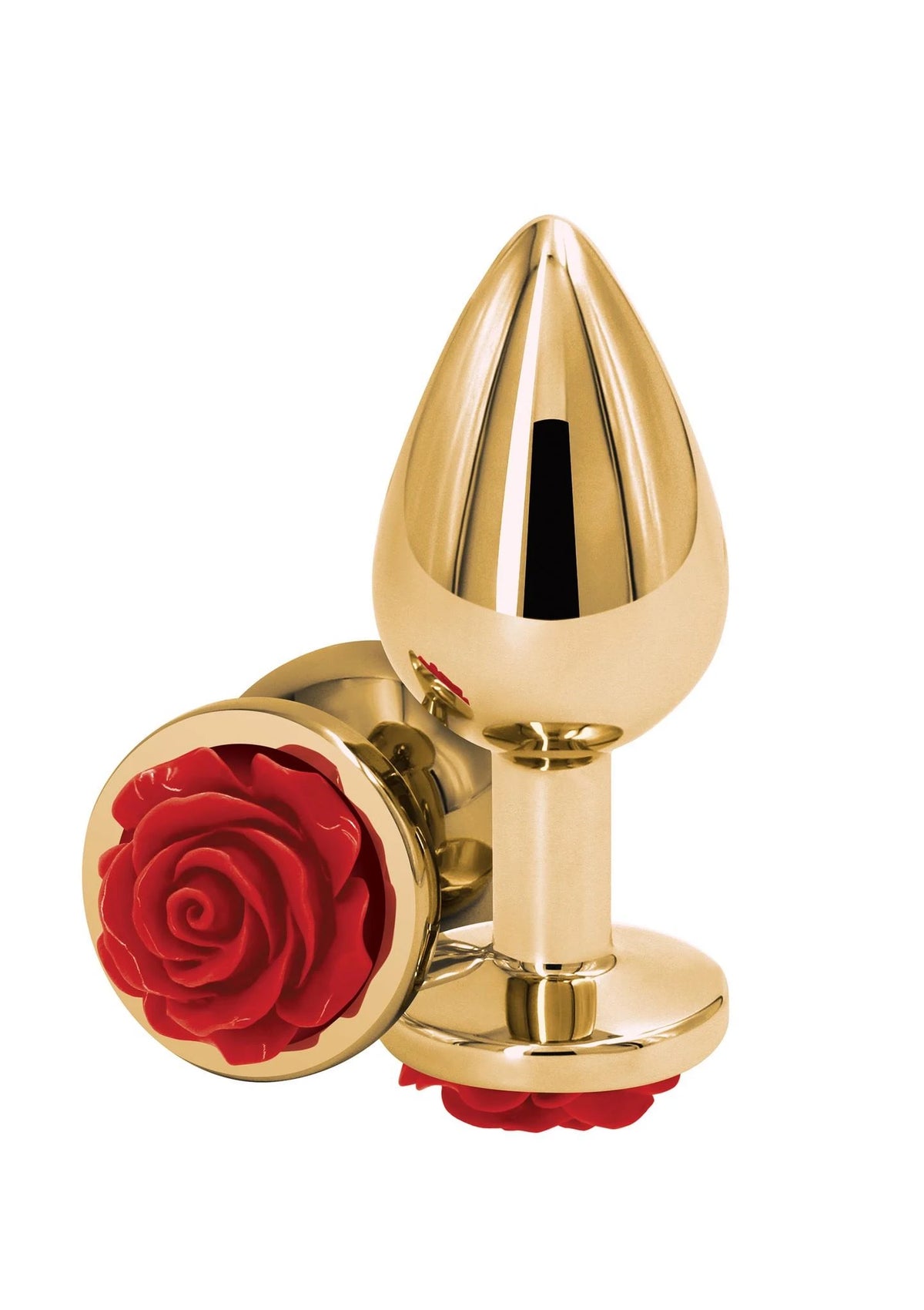 Plug anal Buttplug – con joya 30-18821-X-RED | NS Novelties